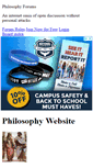 Mobile Screenshot of onlinephilosophyclub.com